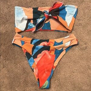 Colorful Abstract Bikini Set